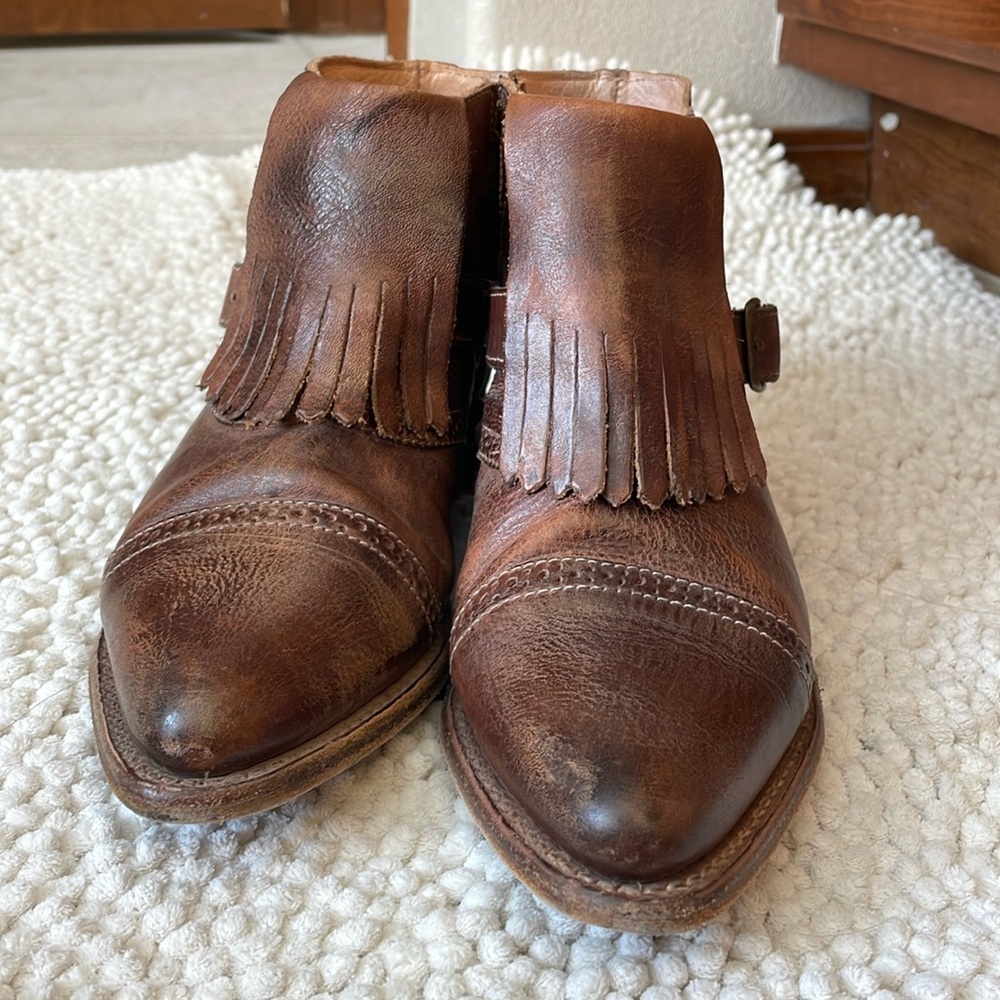 Bed Stu Cobbler Dipper Boot Teak Rust